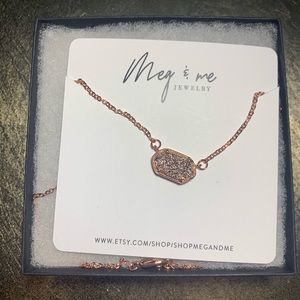 Meg and Me Rose Gold Necklace